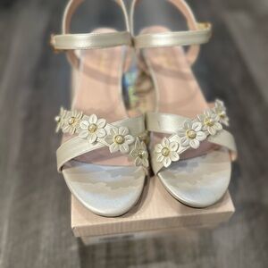 Floral Embellished Sandals